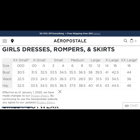 Tonal floral wrap skirt by Aeropostale size L - Picture 5 of 5